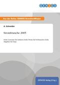 Schneider |  Strombranche 2005 | Buch |  Sack Fachmedien