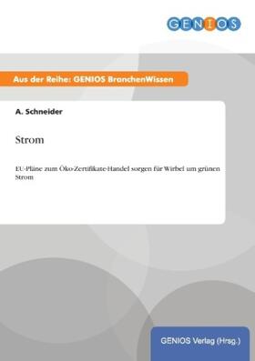 Schneider |  Strom | Buch |  Sack Fachmedien