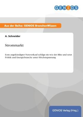 Schneider | Strommarkt | Buch | 978-3-7379-4813-5 | www.sack.de