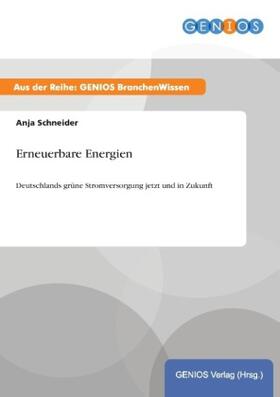 Schneider | Erneuerbare Energien | Buch | 978-3-7379-4834-0 | www.sack.de