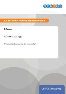 Trares |  Altersvorsorge | Buch |  Sack Fachmedien
