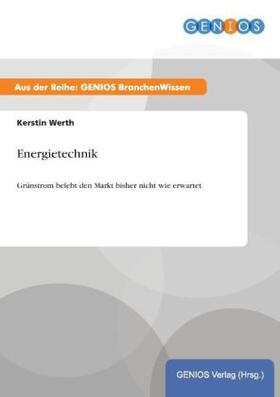 Werth | Energietechnik | Buch | 978-3-7379-5986-5 | sack.de