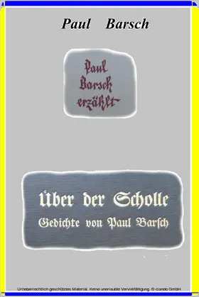 Barsch |  Paul Barsch erzählt | eBook | Sack Fachmedien