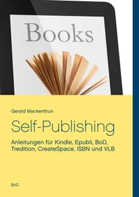 Mackenthun |  Self-Publishing | Buch |  Sack Fachmedien