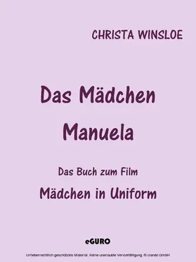 Winsloe / Verlag |  Mädchen in Uniform | eBook | Sack Fachmedien