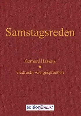 Habarta |  Samstagsreden | Buch |  Sack Fachmedien