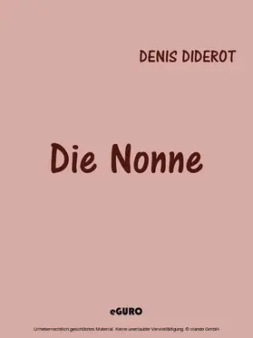 Diderot / Verlag |  Die Nonne | eBook | Sack Fachmedien