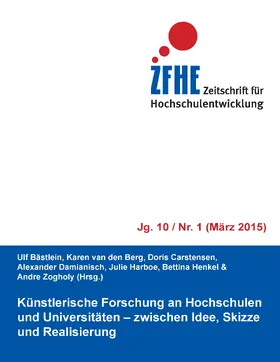 Bästlein / Berg / Carstensen |  Künstlerische Forschung an Hochschulen und Universitäten | eBook | Sack Fachmedien