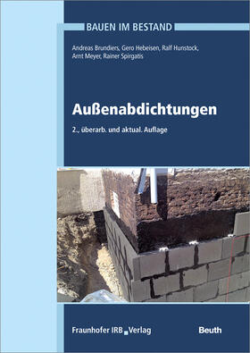 Brundiers / Hebeisen / Hunstock | Außenabdichtungen. | Buch | 978-3-7388-0134-7 | sack.de