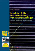 Schröder |  Inspektion, Prüfung und Instandhaltung von Photovoltaikanlagen. | Buch |  Sack Fachmedien
