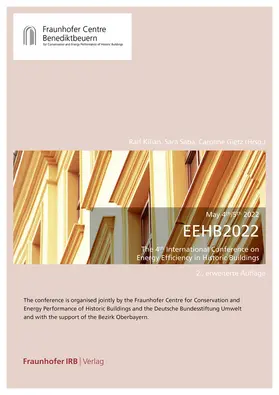 Kilian / Saba / Gietz | EEHB 2022. The 4th International Conference on Energy Efficiency in Historic Buildings | Buch | 978-3-7388-0850-6 | sack.de