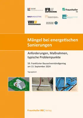 Gramm / Sous / Kalb |  Mängel bei energetischen Sanierungen | Buch |  Sack Fachmedien