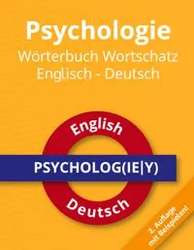 Russwurm |  Psychologie Wörterbuch Wortschatz Englisch - Deutsch | Buch |  Sack Fachmedien