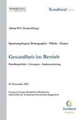 Dostal / Kunhardt / Gronwald |  Gesundheit im Betrieb | Buch |  Sack Fachmedien