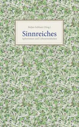 Sobhani |  Sinnreiches | Buch |  Sack Fachmedien