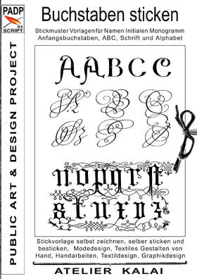 Winter / Kalai |  PADP-Script 001: Buchstaben sticken | eBook | Sack Fachmedien