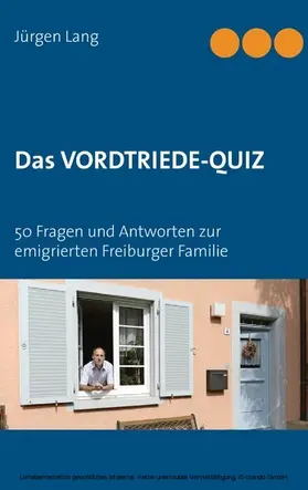 Lang |  Das Vordtriede-Quiz | eBook | Sack Fachmedien