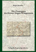 Meineke |  Die Ortsnamen des Kreises Siegen-Wittgenstein | Buch |  Sack Fachmedien