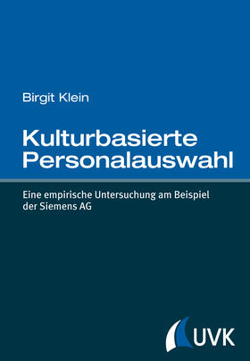 Klein / Daumann / Faulstich |  Kulturbasierte Personalauswahl | eBook | Sack Fachmedien