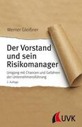 Gleißner |  Der Vorstand und sein Risikomanager | eBook | Sack Fachmedien