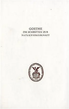 Goethe / Wolf / Kuhn |  Erste Abteilung: Texte. Band 4. Zur Farbenlehre. Widmung, Vorwort und Didaktischer Teil | Buch |  Sack Fachmedien