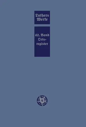 Köpf |  D. Martin Luthers Werke.Kritische Gesamtausgabe.Weimarer Ausgabe | Buch |  Sack Fachmedien
