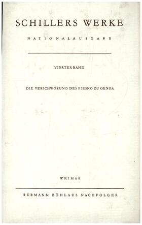 Oellers |  Schillers Werke. Nationalausgabe | Buch |  Sack Fachmedien