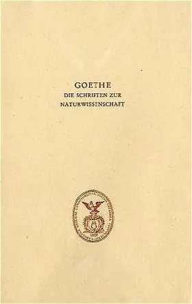 Wolf / Troll / Kuhn |  Goethe. Die Schriften zur Naturwissenschaft (Leopoldina) | Buch |  Sack Fachmedien