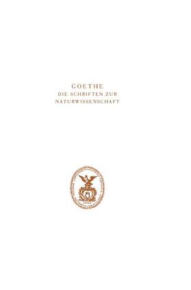 Wolf / Troll / Kuhn | Goethe. Die Schriften zur Naturwissenschaft (Leopoldina) | Buch | 978-3-7400-1198-7 | sack.de