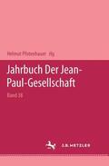 Loparo / Pfotenhauer |  Jahrbuch der Jean Paul Gesellschaft 2003 | Buch |  Sack Fachmedien