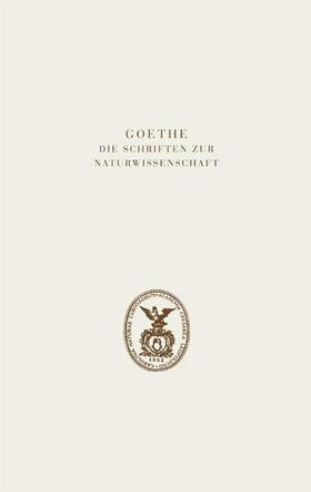 Kuhn / Wolf / Engelhardt | Goethe. Die Schriften zur Naturwissenschaft (Leopoldina) | Buch | 978-3-7400-1219-9 | sack.de