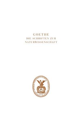 Müller / Steinle | Goethe. Die Schriften zur Naturwissenschaft (Leopoldina) | Buch | 978-3-7400-1249-6 | sack.de
