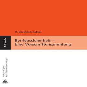 Spier / Westermann | Betriebssicherheit - Eine Vorschriftensammlung (E-Book, PDF) | E-Book | sack.de