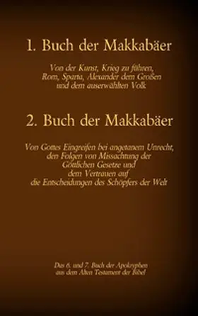Menge / Tessnow |  1. und 2. Makkabäer | Buch |  Sack Fachmedien