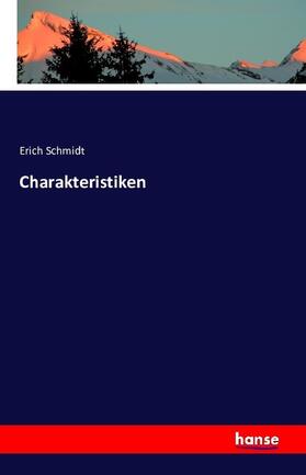 Schmidt |  Charakteristiken | Buch |  Sack Fachmedien