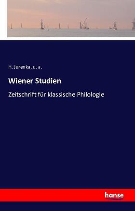 Jurenka / A. |  Wiener Studien | Buch |  Sack Fachmedien