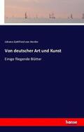 Herder |  Von deutscher Art und Kunst | Buch |  Sack Fachmedien
