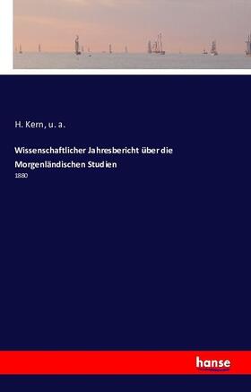 Kern / A. |  Wissenschaftlicher Jahresbericht über die Morgenländischen Studien | Buch |  Sack Fachmedien