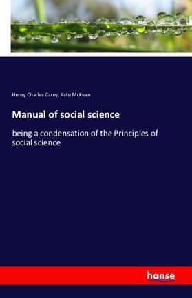 Carey / McKean |  Manual of social science | Buch |  Sack Fachmedien