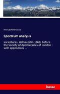 Roscoe |  Spectrum analysis | Buch |  Sack Fachmedien