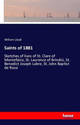Lloyd |  Saints of 1881 | Buch |  Sack Fachmedien