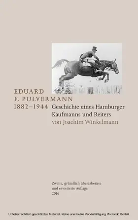 Winkelmann |  Eduard F. Pulvermann 1882-1944 | eBook | Sack Fachmedien