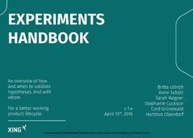 Ullrich / Wagner / Schütt |  Experiments Handbook | eBook | Sack Fachmedien