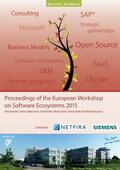 Buxmann / Eichler / Jansen |  Proceedings of the European Workshop on Software Ecosystems 2015 | eBook | Sack Fachmedien