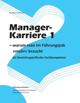 Withauer |  Manager-Karriere 1 | Buch |  Sack Fachmedien