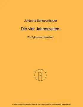 Schopenhauer / Scheglmann |  Die vier Jahreszeiten. | eBook | Sack Fachmedien