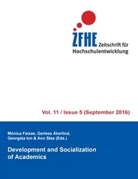 Feixas / Åkerlind / Ion |  Development and Socialization of Academics | Buch |  Sack Fachmedien