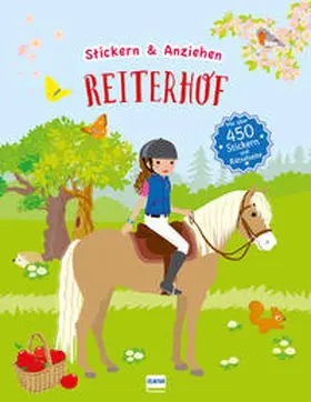  Reiterhof (Anziehpuppen, Anziehpuppen-Sticker) | Buch |  Sack Fachmedien