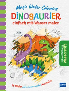 Copper |  Magic Water Colouring - Dinosaurier | Buch |  Sack Fachmedien