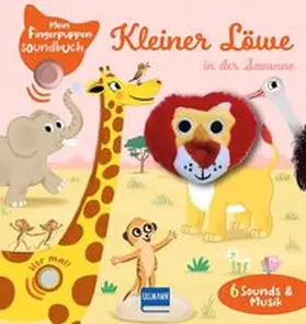 Collet |  Mein Fingerpuppen-Soundbuch - Kleiner Löwe in der Savanne | Buch |  Sack Fachmedien